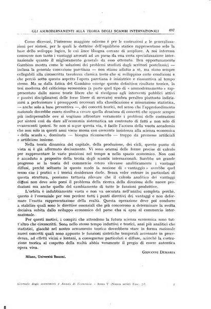 Giornale degli economisti e annali di economia