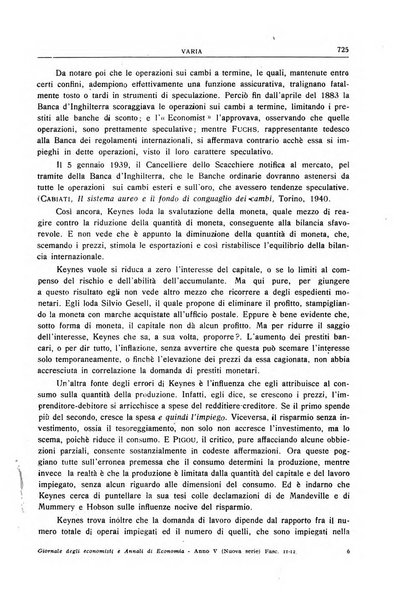 Giornale degli economisti e annali di economia