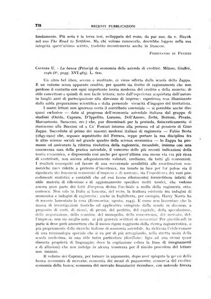 Giornale degli economisti e annali di economia