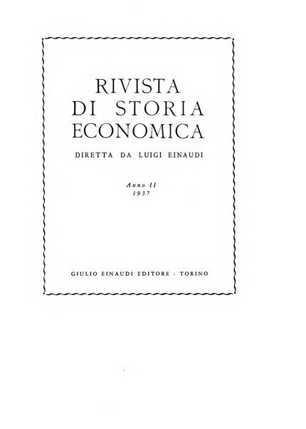 Rivista di storia economica