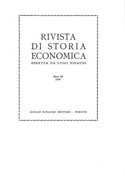 Rivista di storia economica