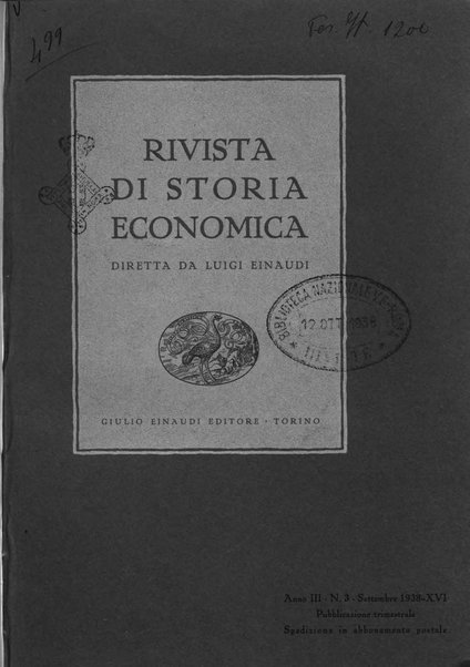 Rivista di storia economica