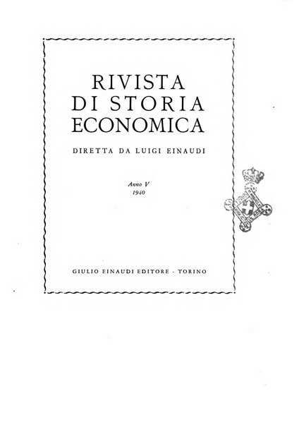 Rivista di storia economica