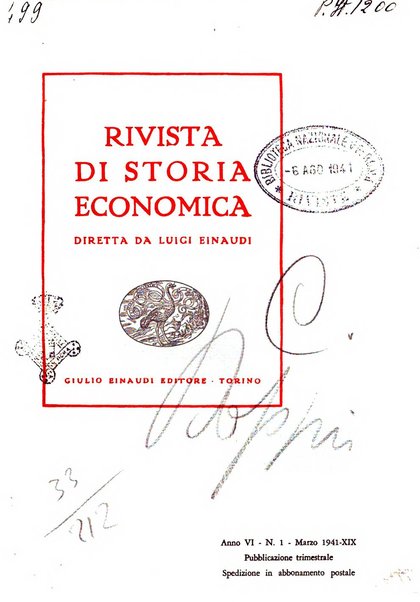 Rivista di storia economica