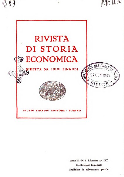 Rivista di storia economica