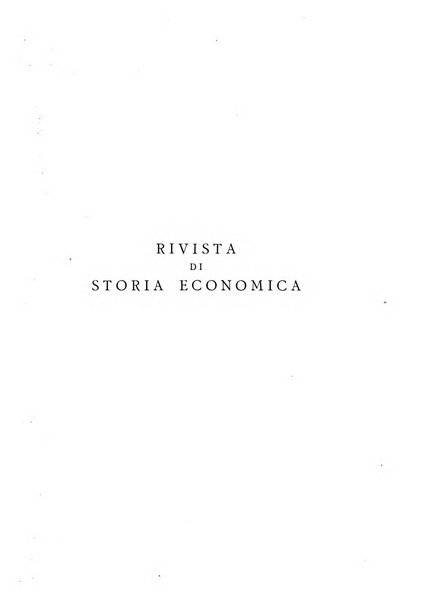 Rivista di storia economica