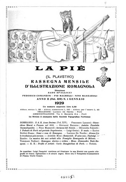 La piè rassegna di illustrazione romagnola