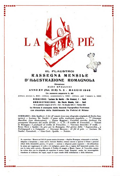 La piè rassegna di illustrazione romagnola