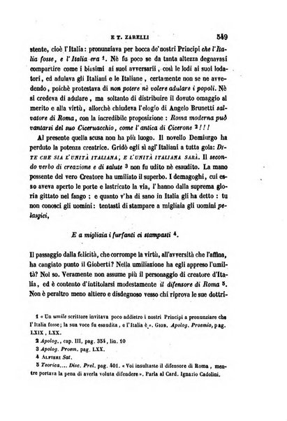 La civiltà cattolica pubblicazione periodica per tutta l'Italia