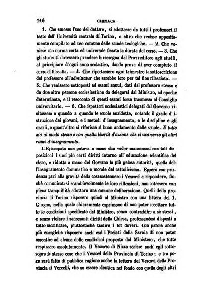 La civiltà cattolica pubblicazione periodica per tutta l'Italia