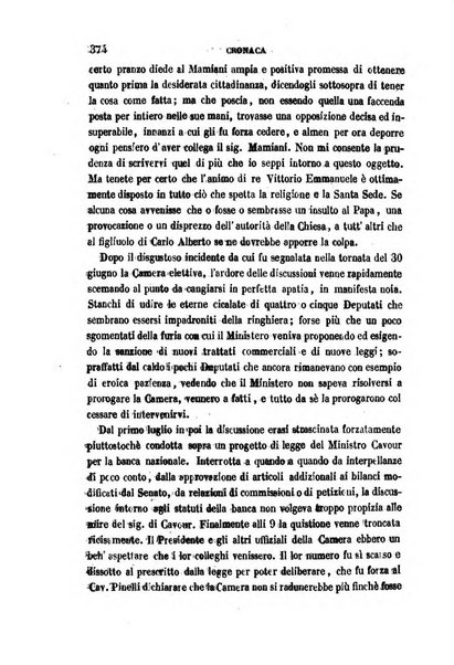 La civiltà cattolica pubblicazione periodica per tutta l'Italia