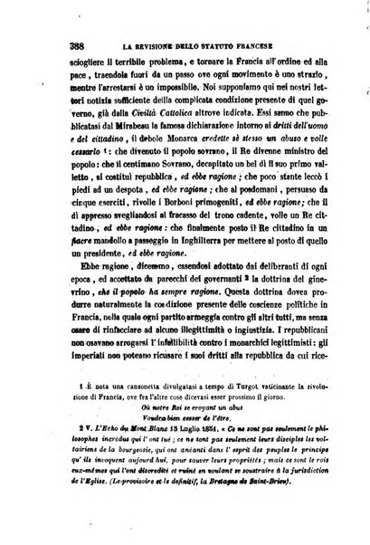 La civiltà cattolica pubblicazione periodica per tutta l'Italia