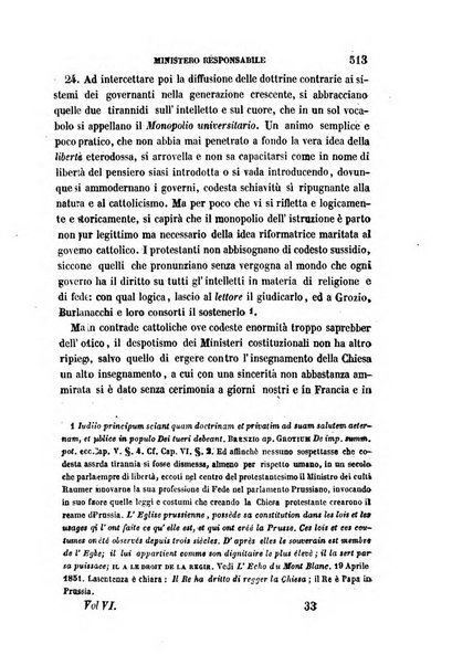 La civiltà cattolica pubblicazione periodica per tutta l'Italia