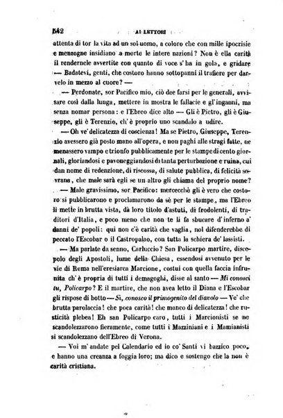 La civiltà cattolica pubblicazione periodica per tutta l'Italia