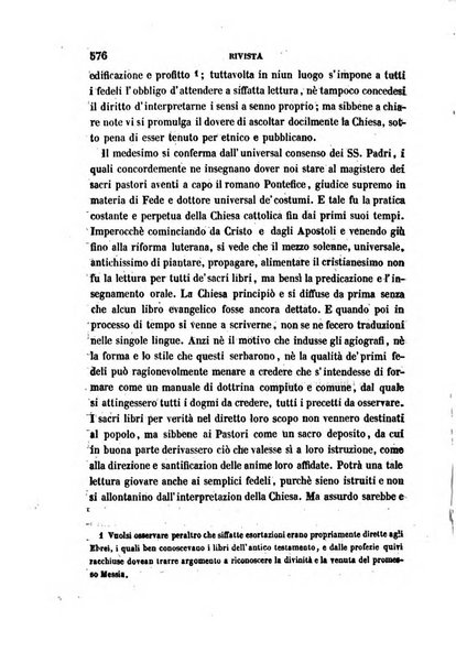 La civiltà cattolica pubblicazione periodica per tutta l'Italia