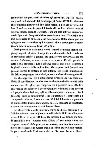 La civiltà cattolica pubblicazione periodica per tutta l'Italia