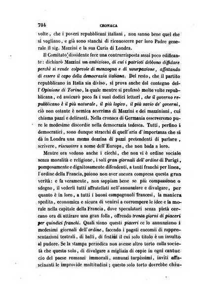 La civiltà cattolica pubblicazione periodica per tutta l'Italia