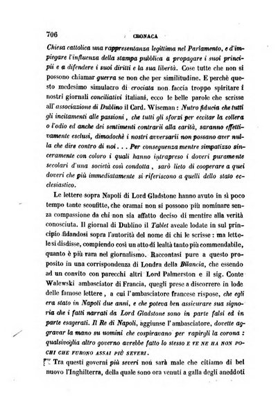 La civiltà cattolica pubblicazione periodica per tutta l'Italia