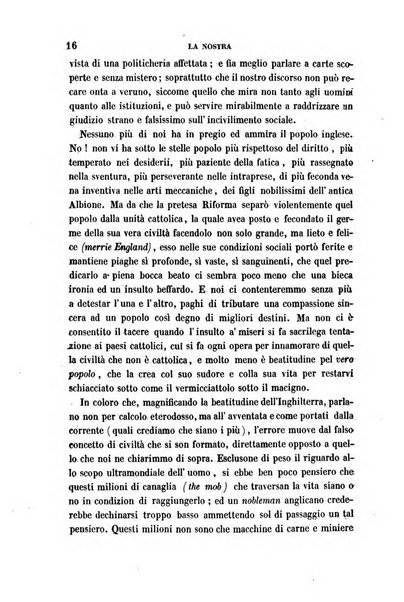 La civiltà cattolica pubblicazione periodica per tutta l'Italia