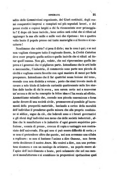 La civiltà cattolica pubblicazione periodica per tutta l'Italia