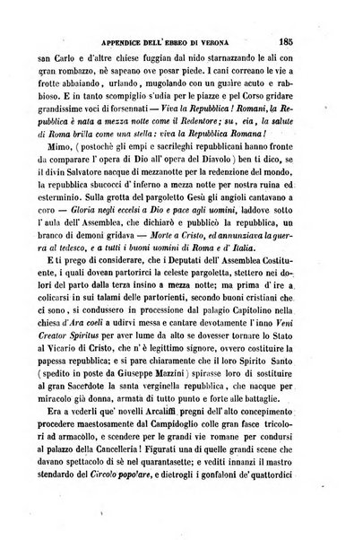 La civiltà cattolica pubblicazione periodica per tutta l'Italia