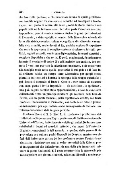 La civiltà cattolica pubblicazione periodica per tutta l'Italia