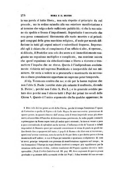 La civiltà cattolica pubblicazione periodica per tutta l'Italia