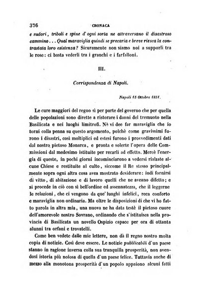 La civiltà cattolica pubblicazione periodica per tutta l'Italia