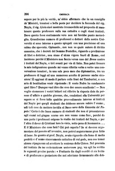 La civiltà cattolica pubblicazione periodica per tutta l'Italia