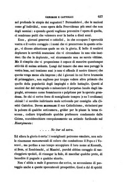 La civiltà cattolica pubblicazione periodica per tutta l'Italia