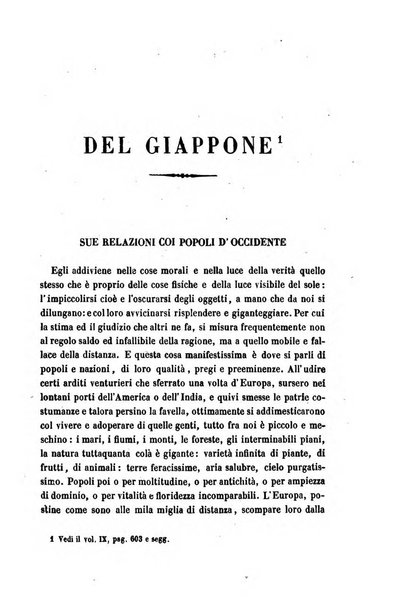 La civiltà cattolica pubblicazione periodica per tutta l'Italia