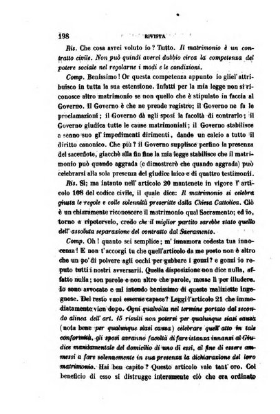 La civiltà cattolica pubblicazione periodica per tutta l'Italia