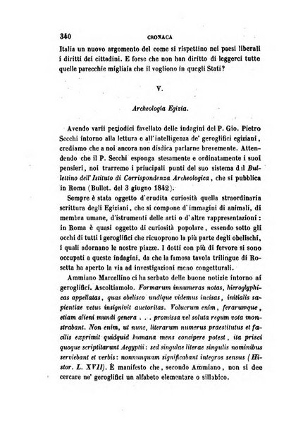 La civiltà cattolica pubblicazione periodica per tutta l'Italia