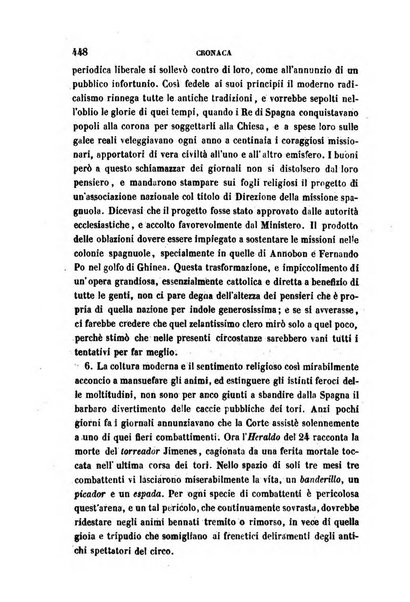 La civiltà cattolica pubblicazione periodica per tutta l'Italia