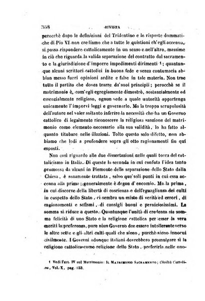 La civiltà cattolica pubblicazione periodica per tutta l'Italia