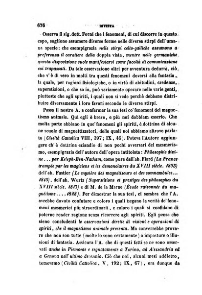 La civiltà cattolica pubblicazione periodica per tutta l'Italia