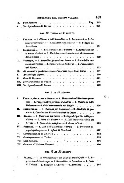 La civiltà cattolica pubblicazione periodica per tutta l'Italia