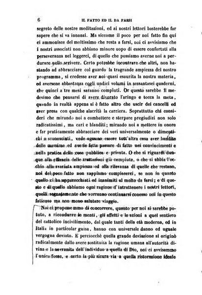 La civiltà cattolica pubblicazione periodica per tutta l'Italia