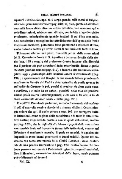 La civiltà cattolica pubblicazione periodica per tutta l'Italia