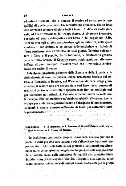 La civiltà cattolica pubblicazione periodica per tutta l'Italia