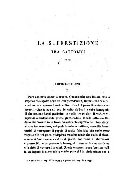 La civiltà cattolica pubblicazione periodica per tutta l'Italia