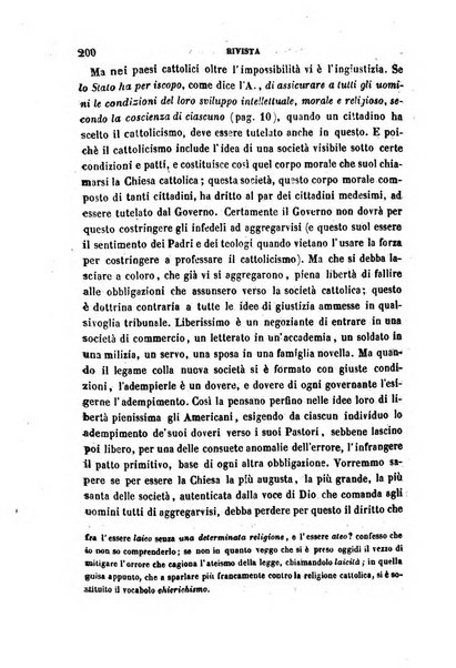 La civiltà cattolica pubblicazione periodica per tutta l'Italia