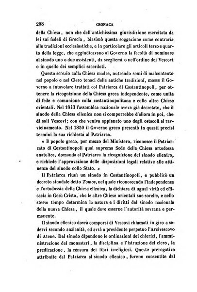 La civiltà cattolica pubblicazione periodica per tutta l'Italia