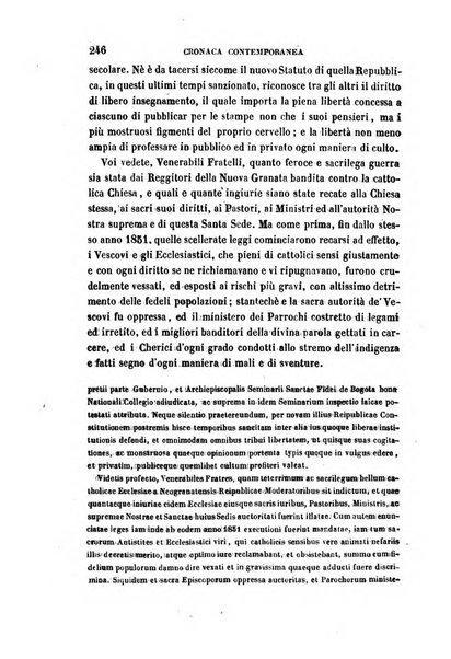 La civiltà cattolica pubblicazione periodica per tutta l'Italia