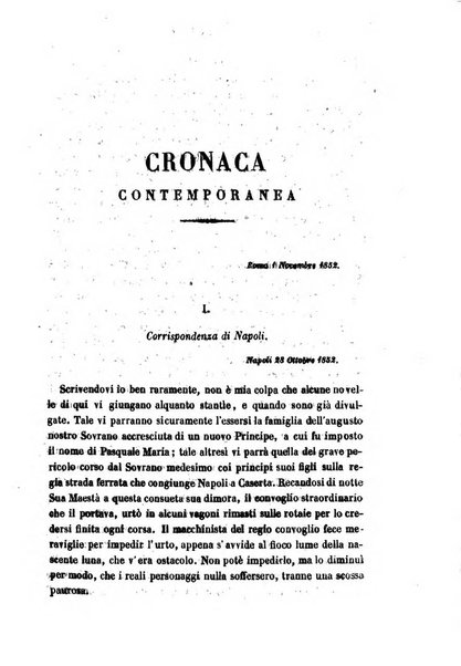 La civiltà cattolica pubblicazione periodica per tutta l'Italia