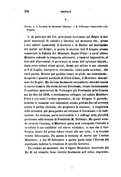 La civiltà cattolica pubblicazione periodica per tutta l'Italia