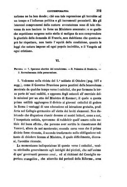 La civiltà cattolica pubblicazione periodica per tutta l'Italia