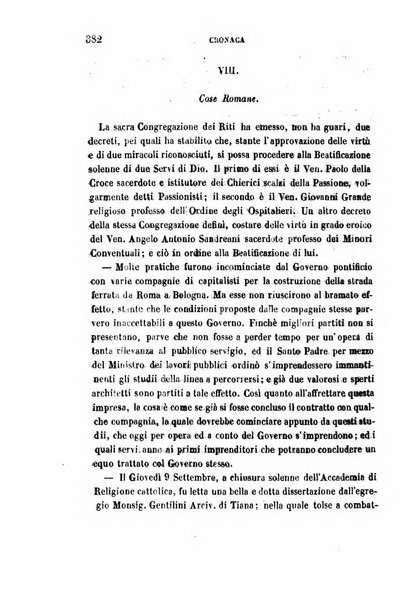 La civiltà cattolica pubblicazione periodica per tutta l'Italia