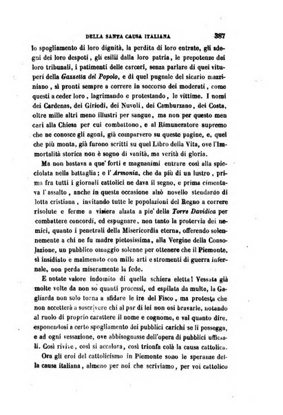 La civiltà cattolica pubblicazione periodica per tutta l'Italia