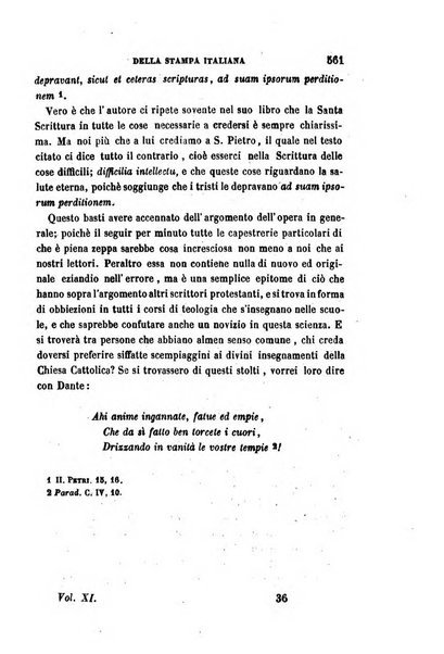 La civiltà cattolica pubblicazione periodica per tutta l'Italia